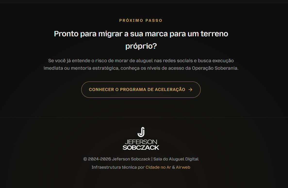 Saia do Aluguel Digital | Evento Gratuíto